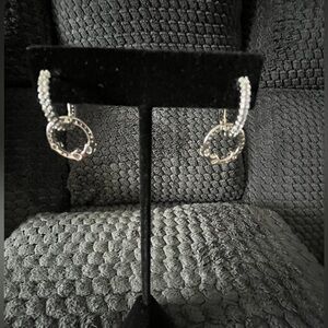 Elegant Silver Hoop Earrings